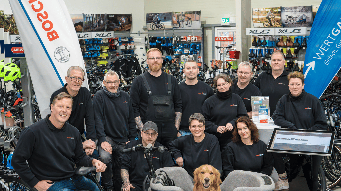 Das Team von Fahrrad Markus