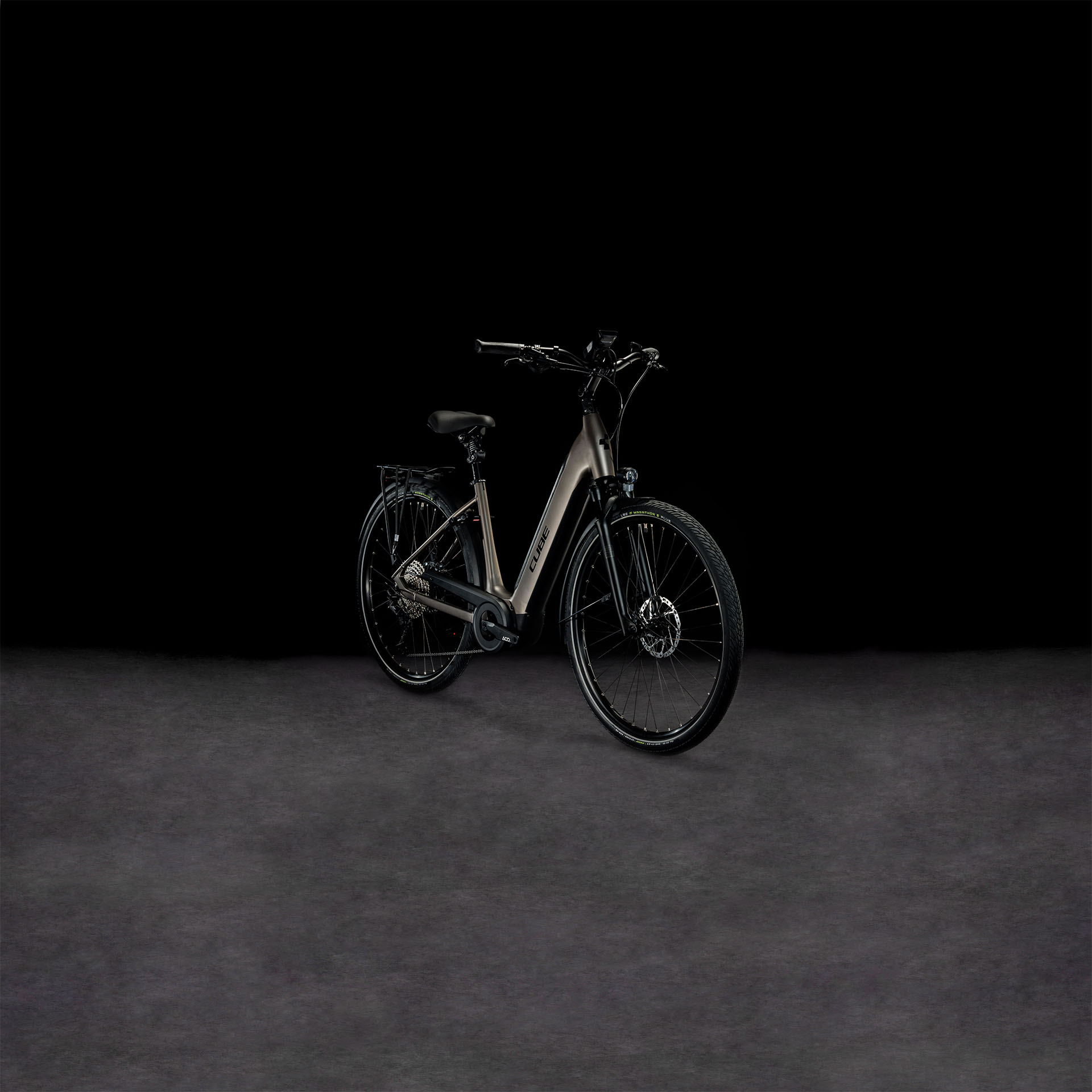 Cube Supreme Sport Hybrid SLX 625 teak´n´black  Cube Supreme Sport Hybrid SLX 625 teak´n´black