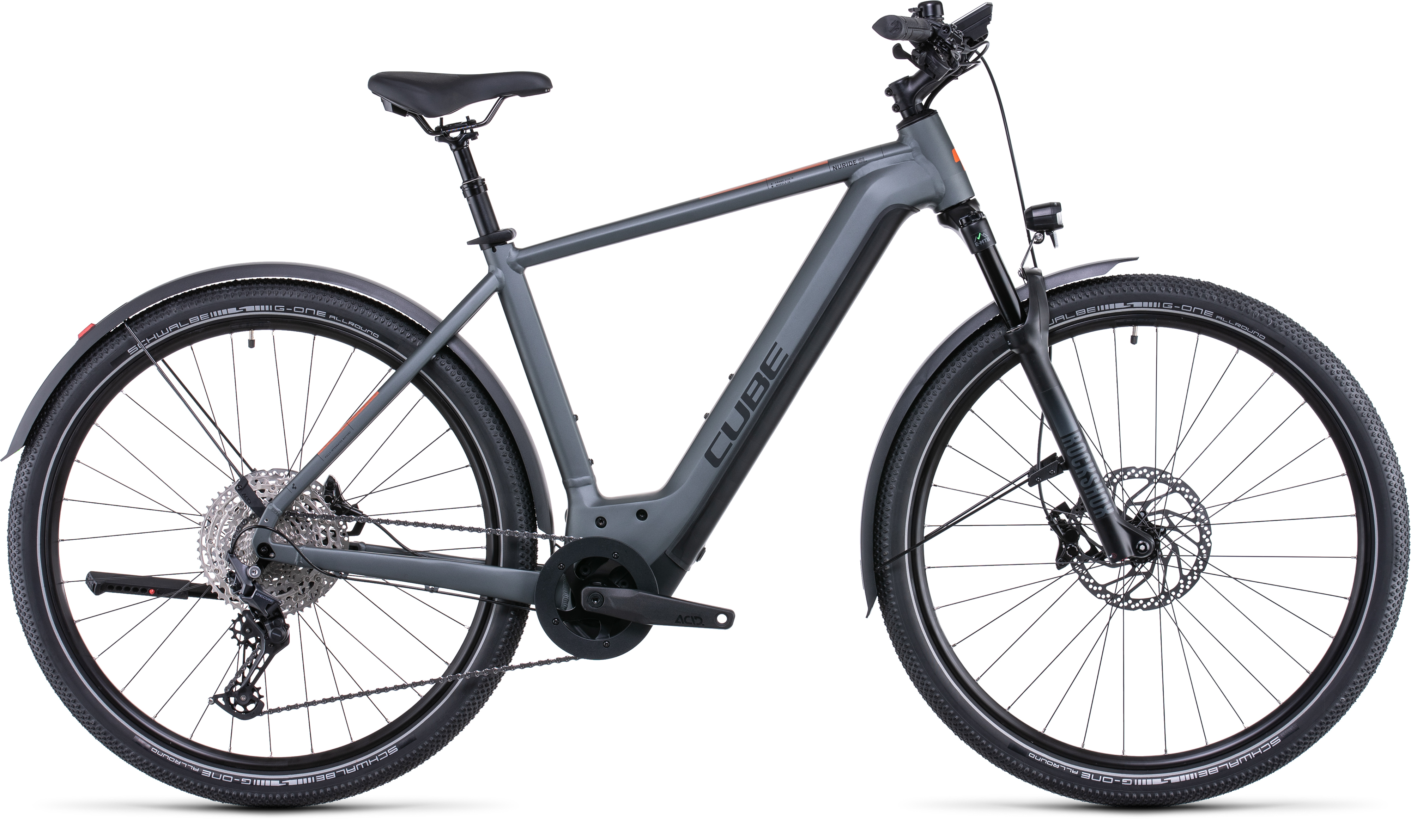 Cube Nuride Hybrid SL 750 Allroad flashgrey´n´orange  Cube Nuride Hybrid SL 750 Allroad flashgrey´n´orange