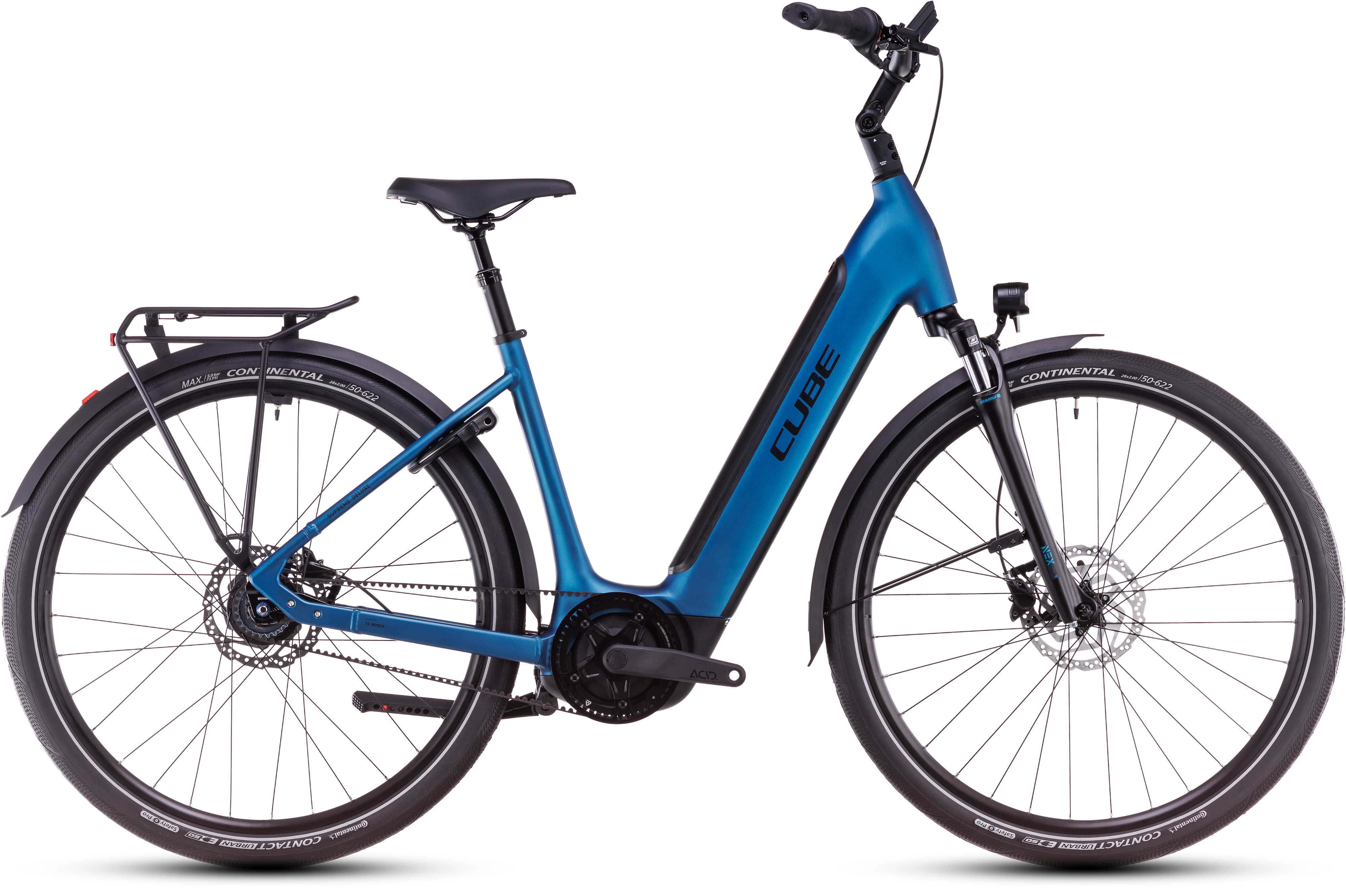Cube Supreme Hybrid Deluxe ONE 625 electricblue´n´black  Cube Supreme Hybrid Deluxe ONE 625 electricblue´n´black