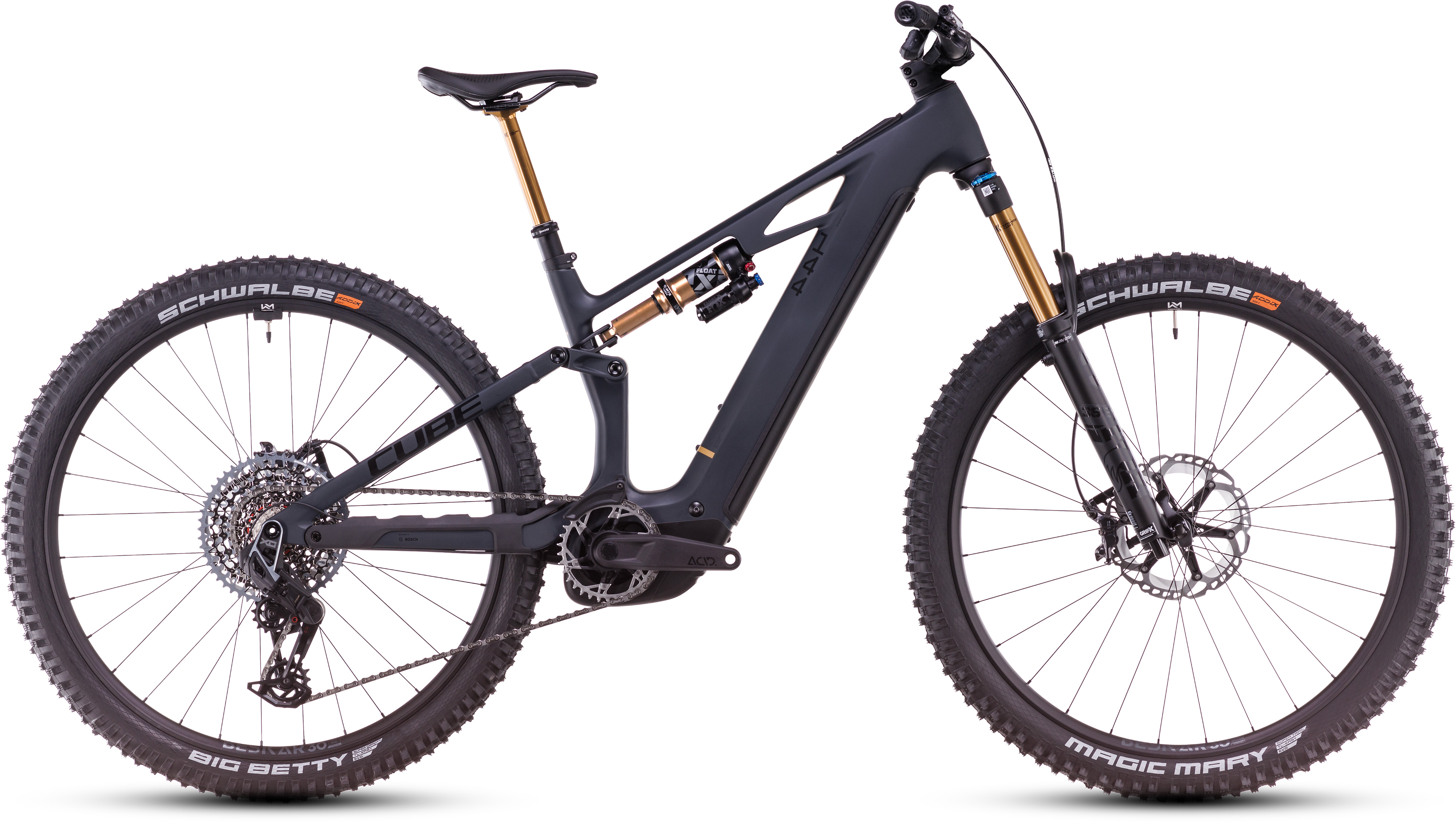Cube Stereo Hybrid ONE44 HPC AT 800 carbon´n´gold  Cube Stereo Hybrid ONE44 HPC AT 800 carbon´n´gold