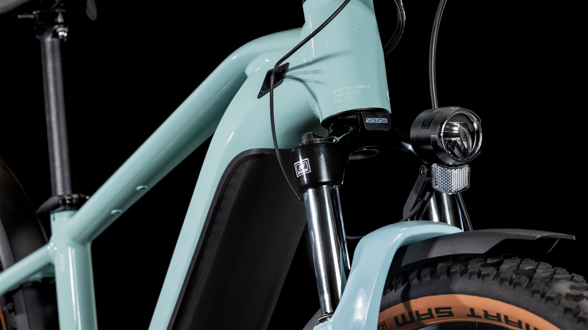 Cube Reaction Hybrid Performance 500 Allroad skylightblue´n´white  Cube Reaction Hybrid Performance 500 Allroad skylightblue´n´white