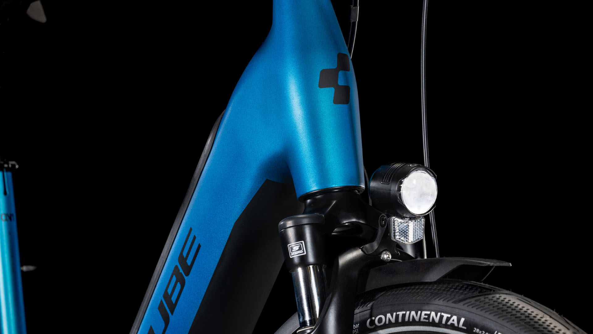 Cube Supreme Hybrid Deluxe ONE 625 electricblue´n´black  Cube Supreme Hybrid Deluxe ONE 625 electricblue´n´black