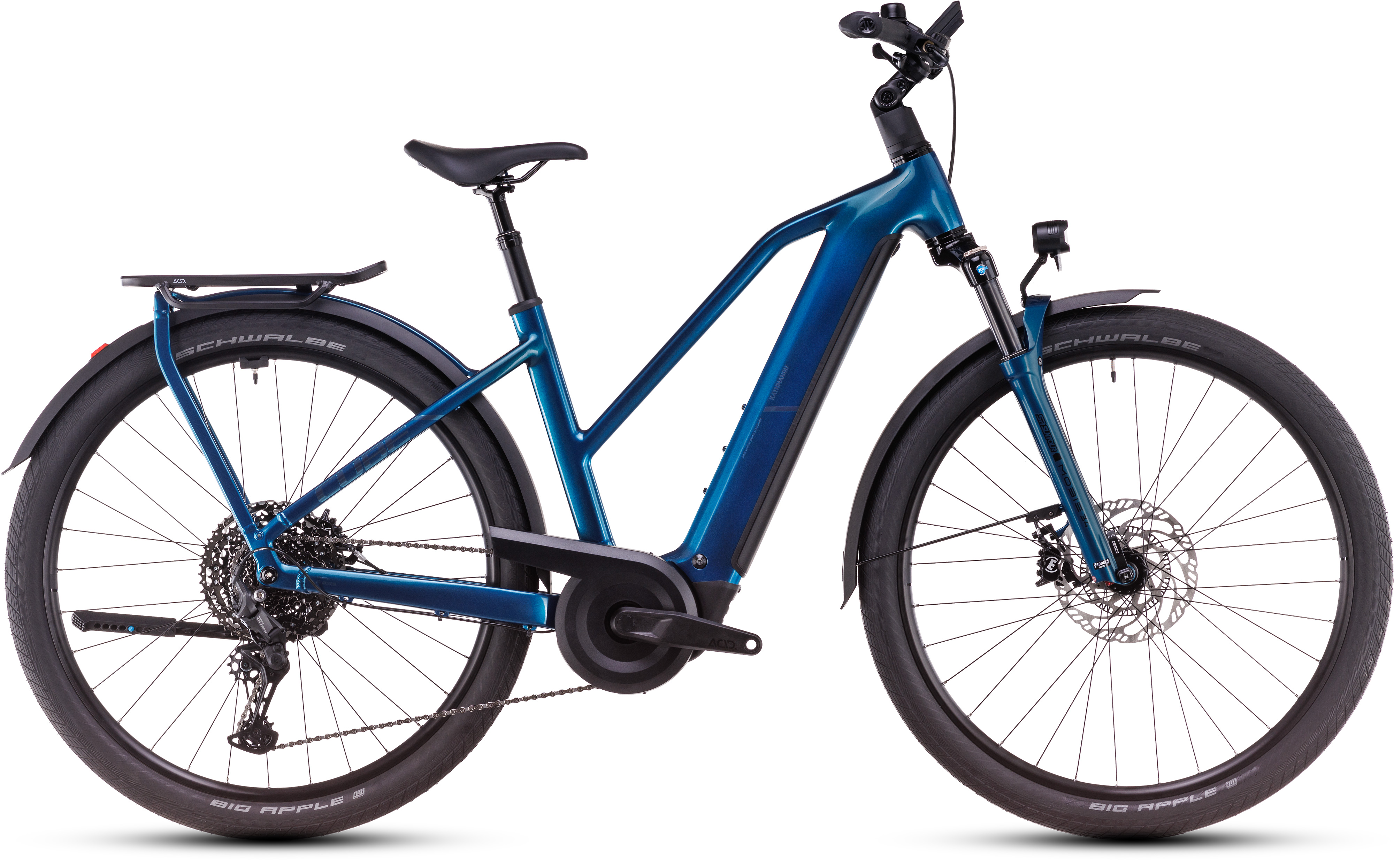 Cube Kathmandu Hybrid EX 800 electricblue´n´chrome  Cube Kathmandu Hybrid EX 800 electricblue´n´chrome