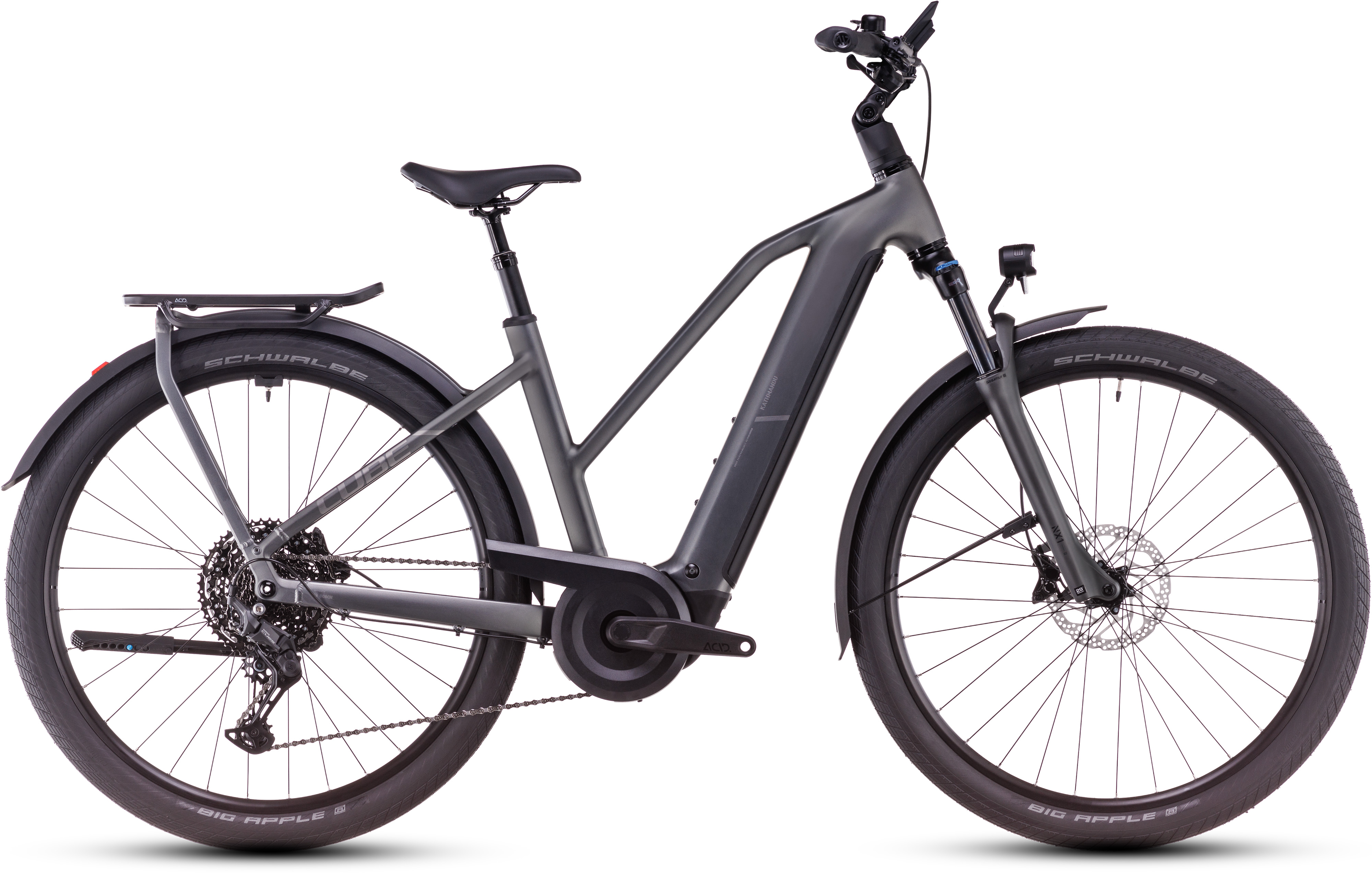 Cube Kathmandu Hybrid Pro 800 slabgrey´n´chrome  Cube Kathmandu Hybrid Pro 800 slabgrey´n´chrome