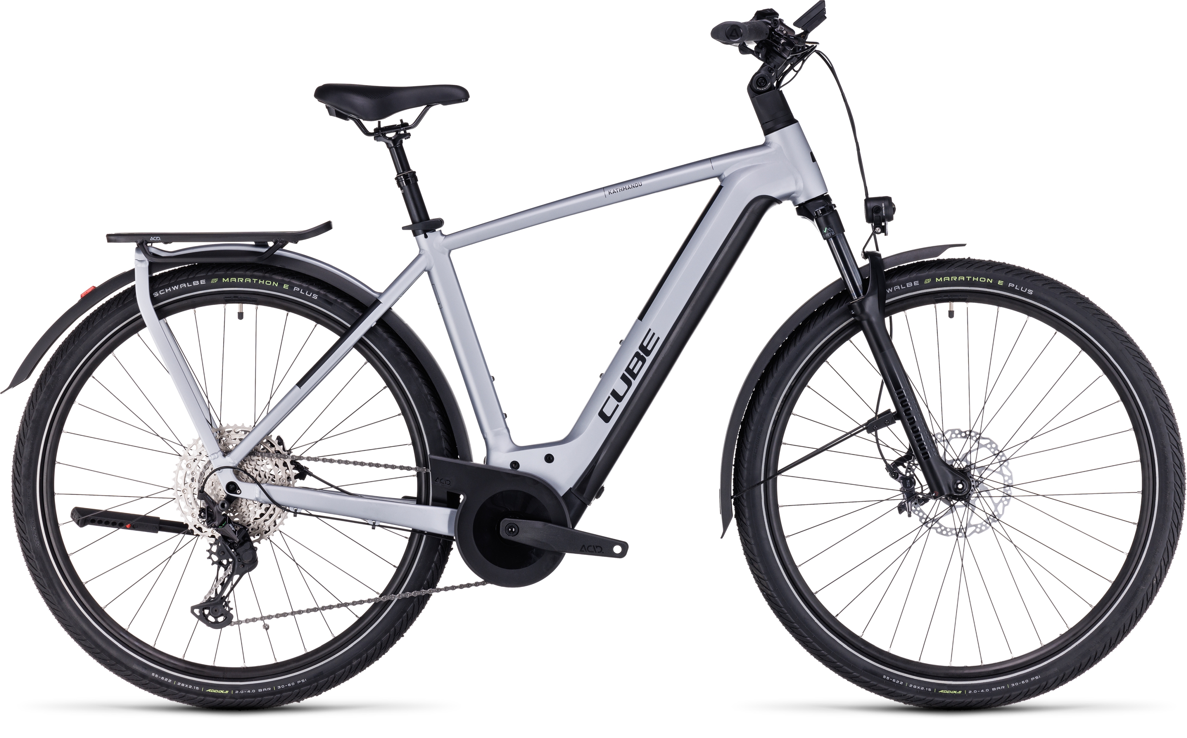 Cube Kathmandu Hybrid SLX 750 polarsilver´n´black  Cube Kathmandu Hybrid SLX 750 polarsilver´n´black