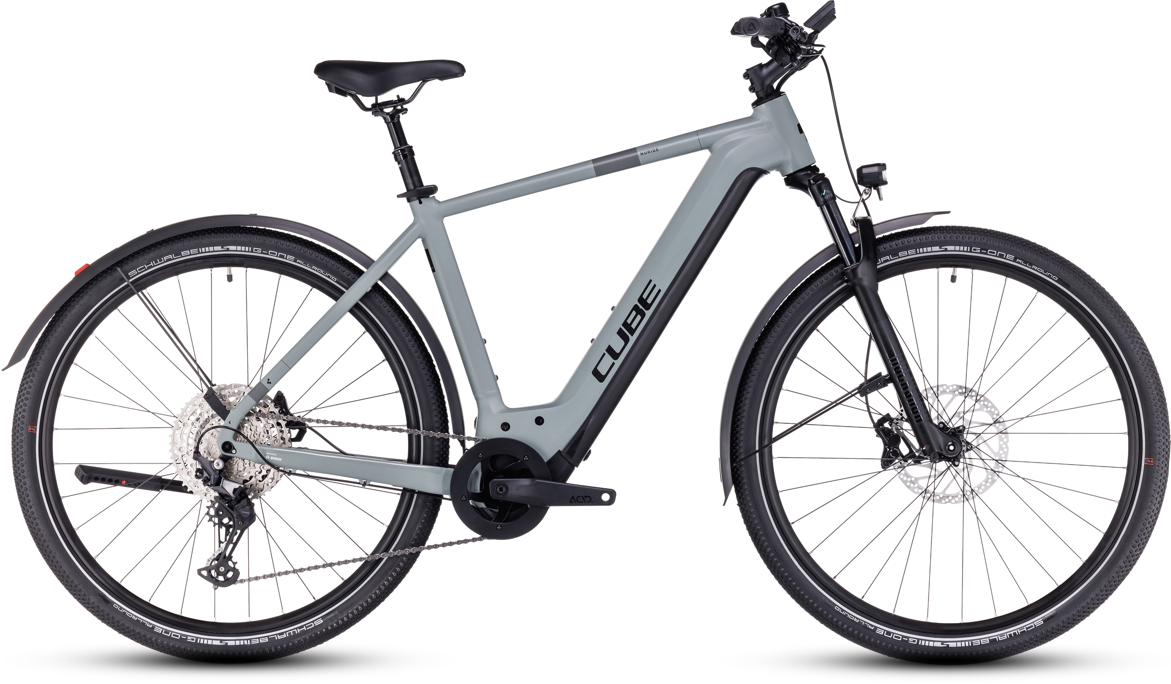 Cube Nuride Hybrid SLX 750 Allroad grey´n´black  Cube Nuride Hybrid SLX 750 Allroad grey´n´black