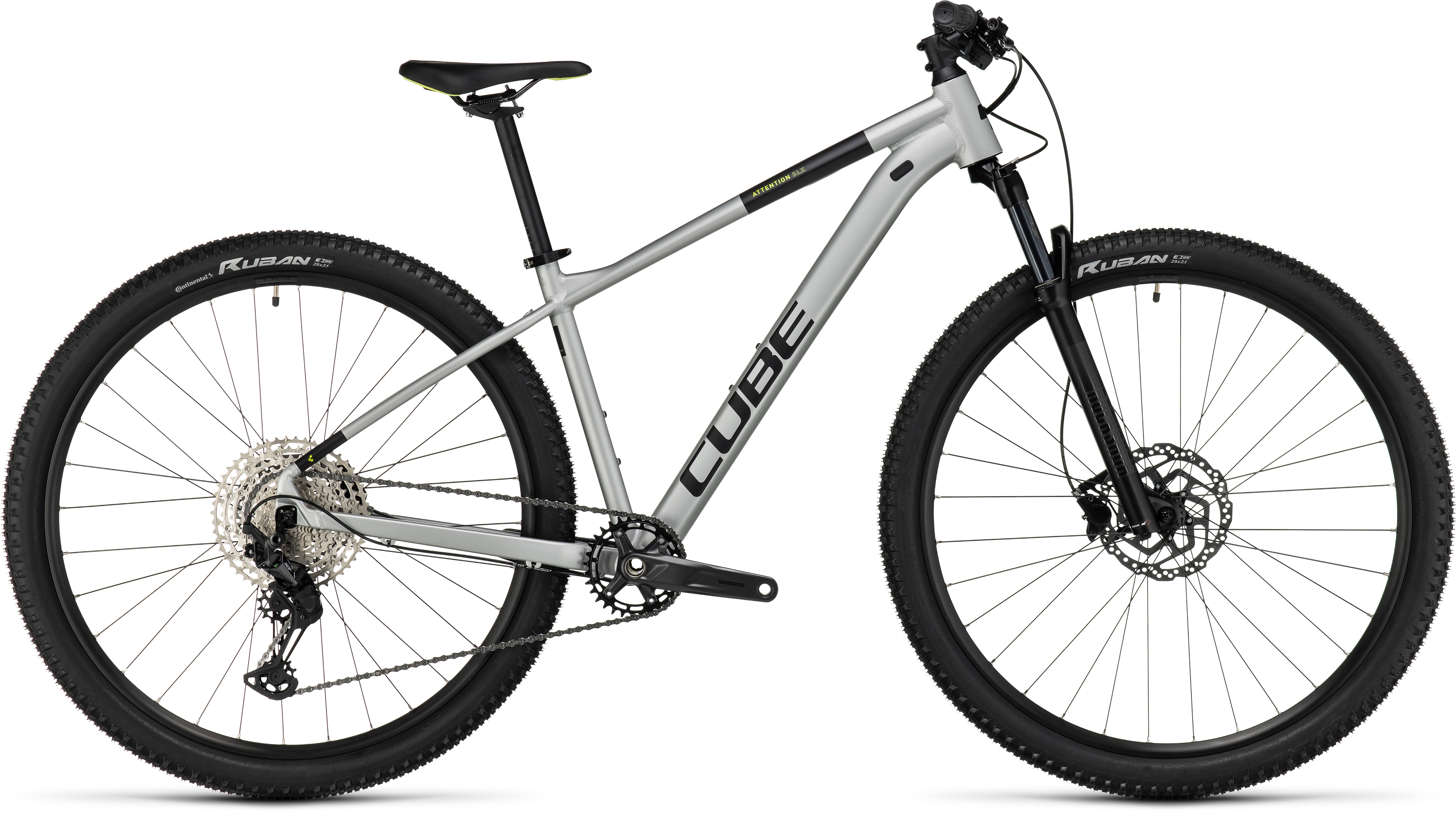 Cube Attention SLX silvergrey´n´lime   Cube Attention SLX silvergrey´n´lime