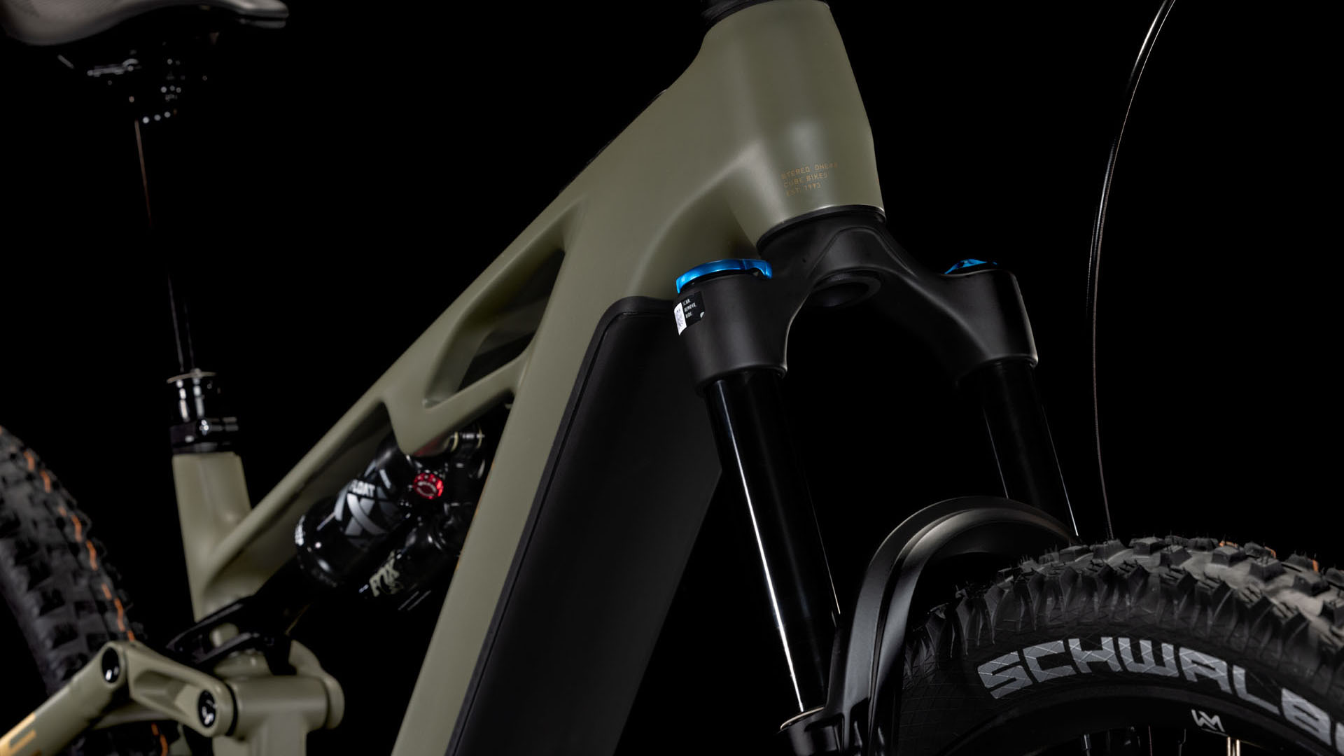 Cube Stereo Hybrid ONE44 HPC TM 800 dustyolive´n´gold  Cube Stereo Hybrid ONE44 HPC TM 800 dustyolive´n´gold
